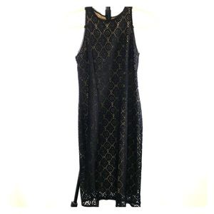 Black lace Vince dress
